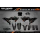 Motorrad-DEKOR KIT DECO Motocross für KTM PERSO CARBONADO