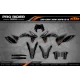 Motorrad-DEKOR KIT DECO Motocross für KTM PERSO CARBONADO