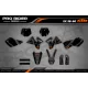 Motorrad-DEKOR KIT DECO Motocross für KTM PERSO CARBONADO