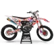 Kit adesivos moto KIT ADESIVOS MOTOCROSS FOX CAMO vermelho (ref:prda9a)