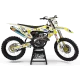 Kit adesivos moto KIT ADESIVOS MOTOCROSS FOX CAMO amarelo (ref:prda9d)