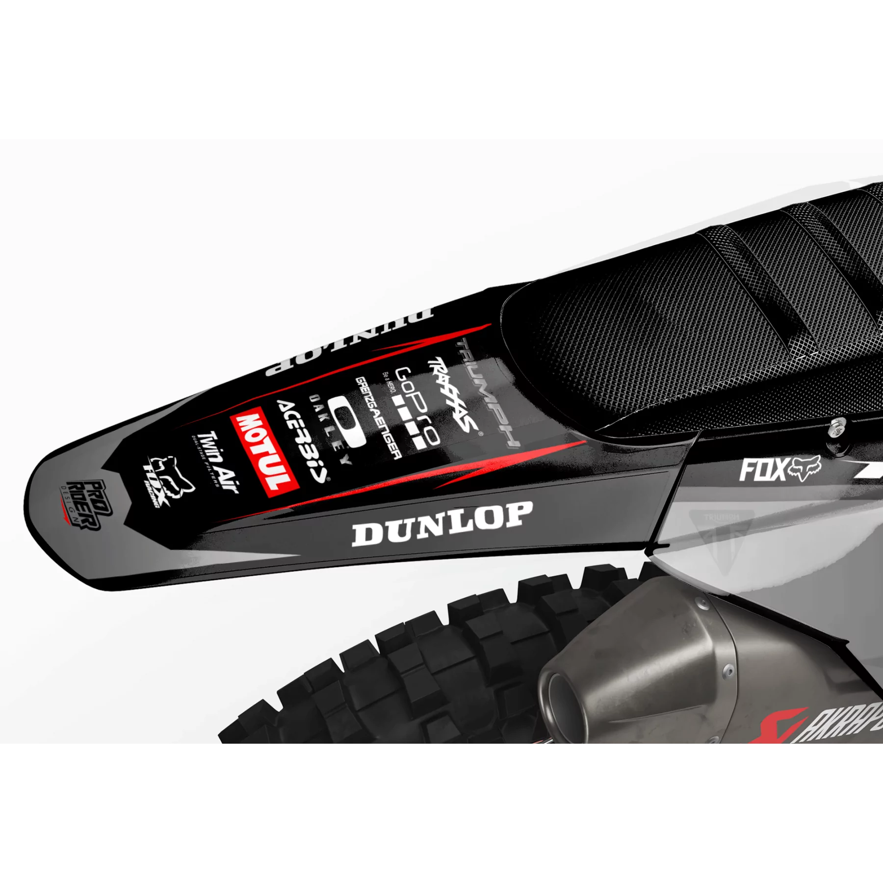 Kit adesivos moto Kit adesivos motocross TRIUMPH Racer Edition | GRAY LINES