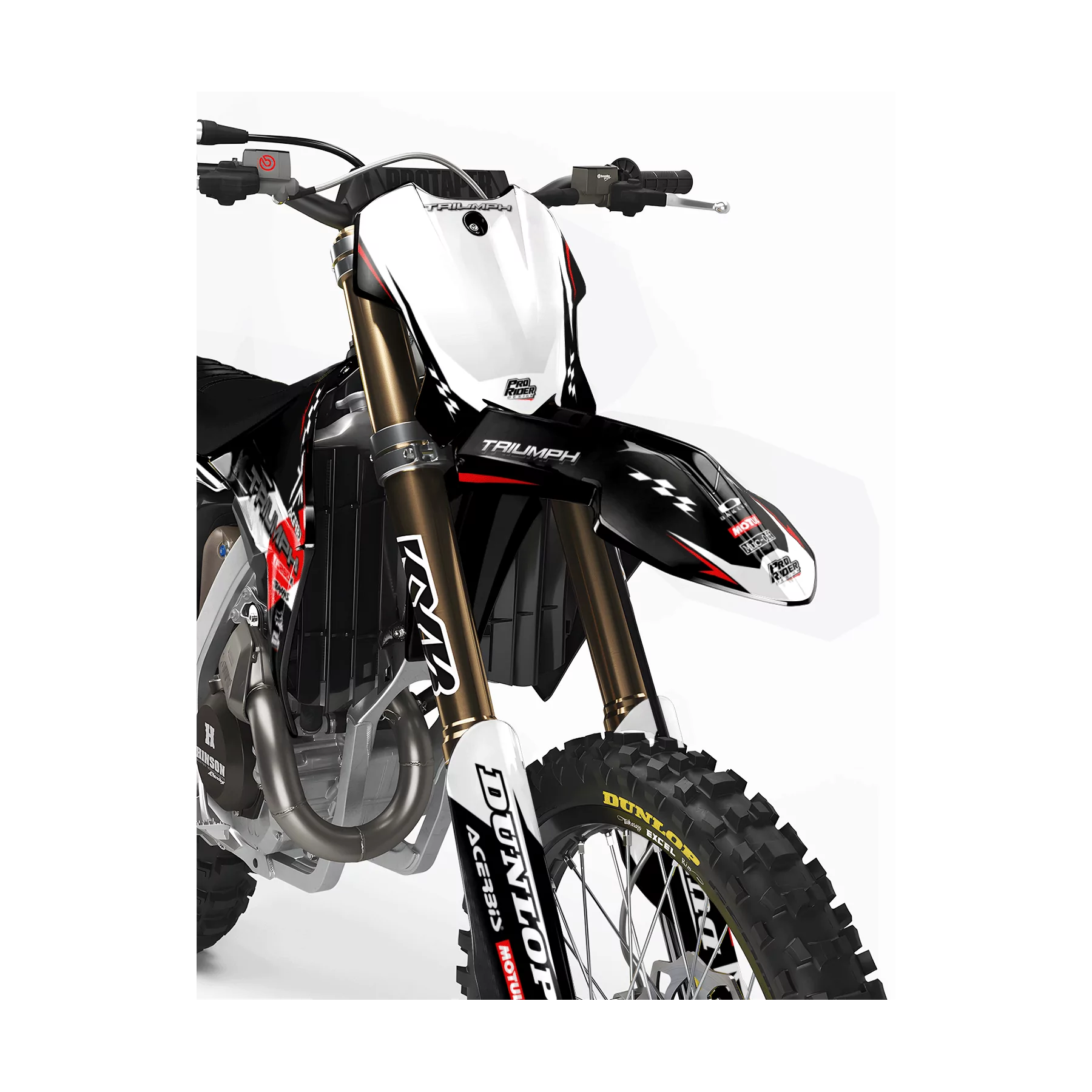 grafiche moto grafiche motocross TRIUMPH Racer Edition | RED LINES
