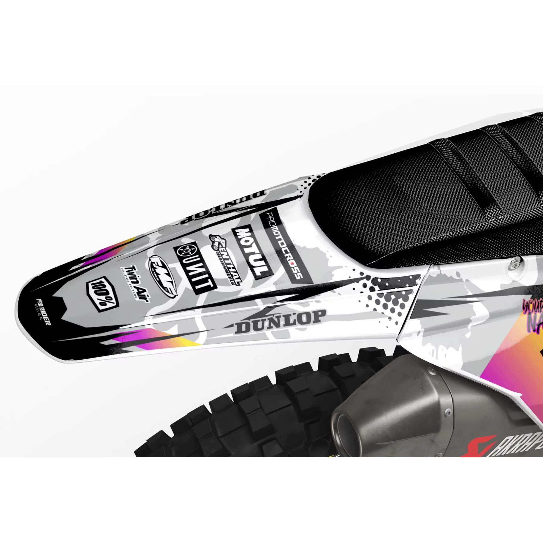 Motorrad-Dekor Motocross-Dekor TRIUMPH Wild Edition