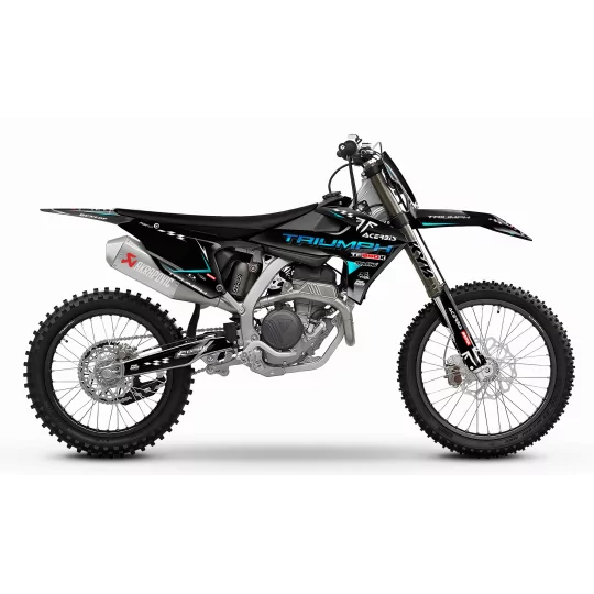 Kit adesivos moto kit adesivos motocross triumph Racer Edition