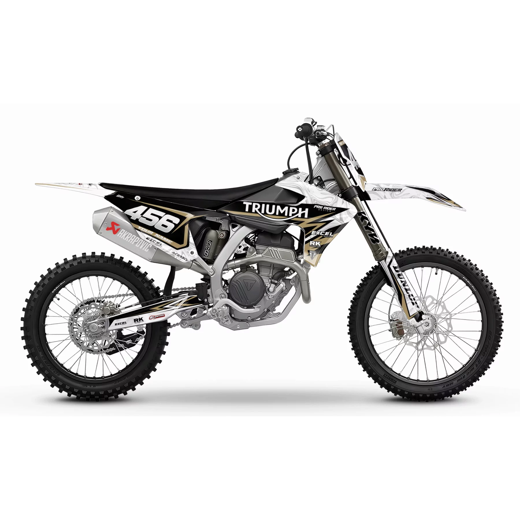 Motorrad Dekor Dekor Motocross TRIUMPH Explorer Camo