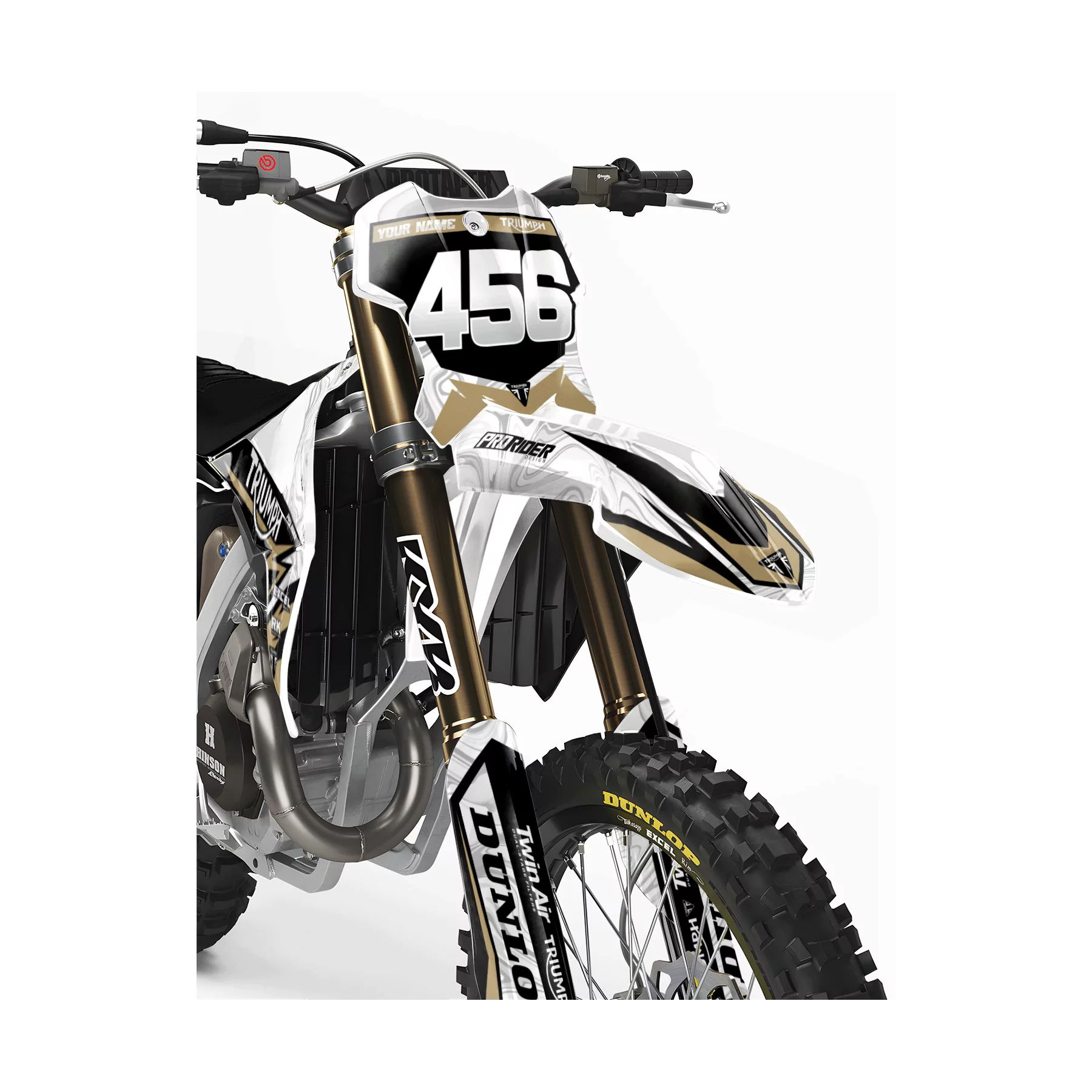 Motorrad Dekor Dekor Motocross TRIUMPH Explorer Camo