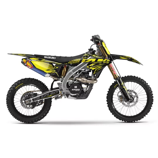 Grafiche moto grafiche SUZUKI | YELLOW BOLD EFFECT