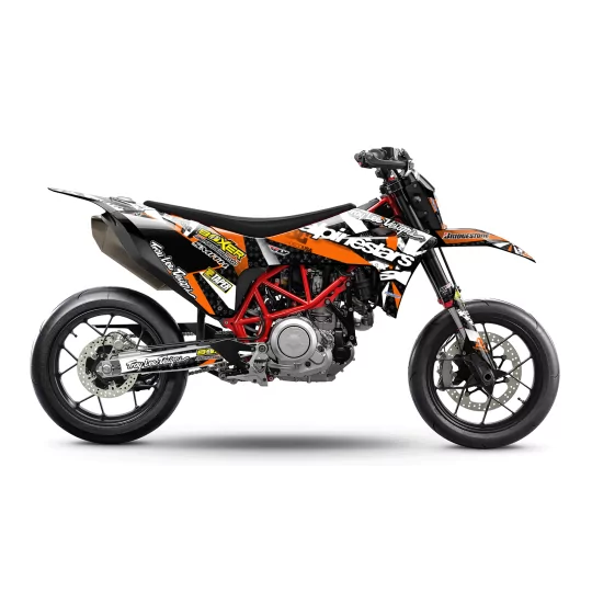 Stickerset motor Stickerset 700 GasGas | ALPINESTARS ORANGE