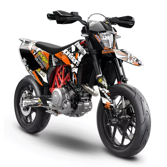 Kit déco moto Kit Déco 700 GasGas | ALPINESTARS ORANGE