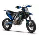 Motorrad Dekor DEKOR 701 PERSO HUSQVARNA | BLUE PLATINUM RUSH