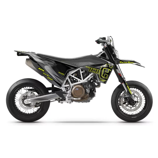 Kit adesivos moto KIT ADESIVOS 701 PERSO HUSQVARNA | GREY PLATINUM RUSH