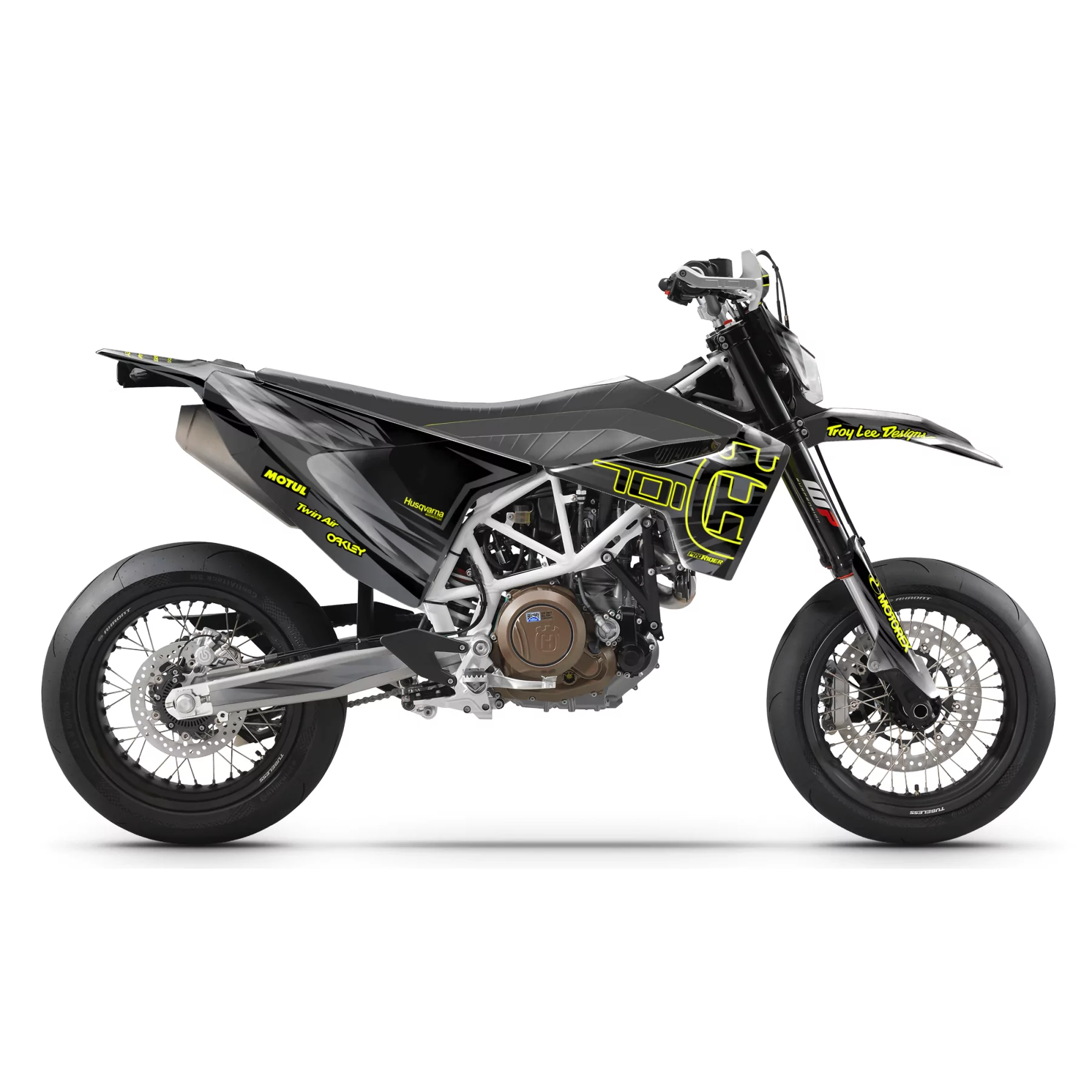 Motorrad Dekor DEKOR 701 PERSO HUSQVARNA | GREY PLATINUM RUSH