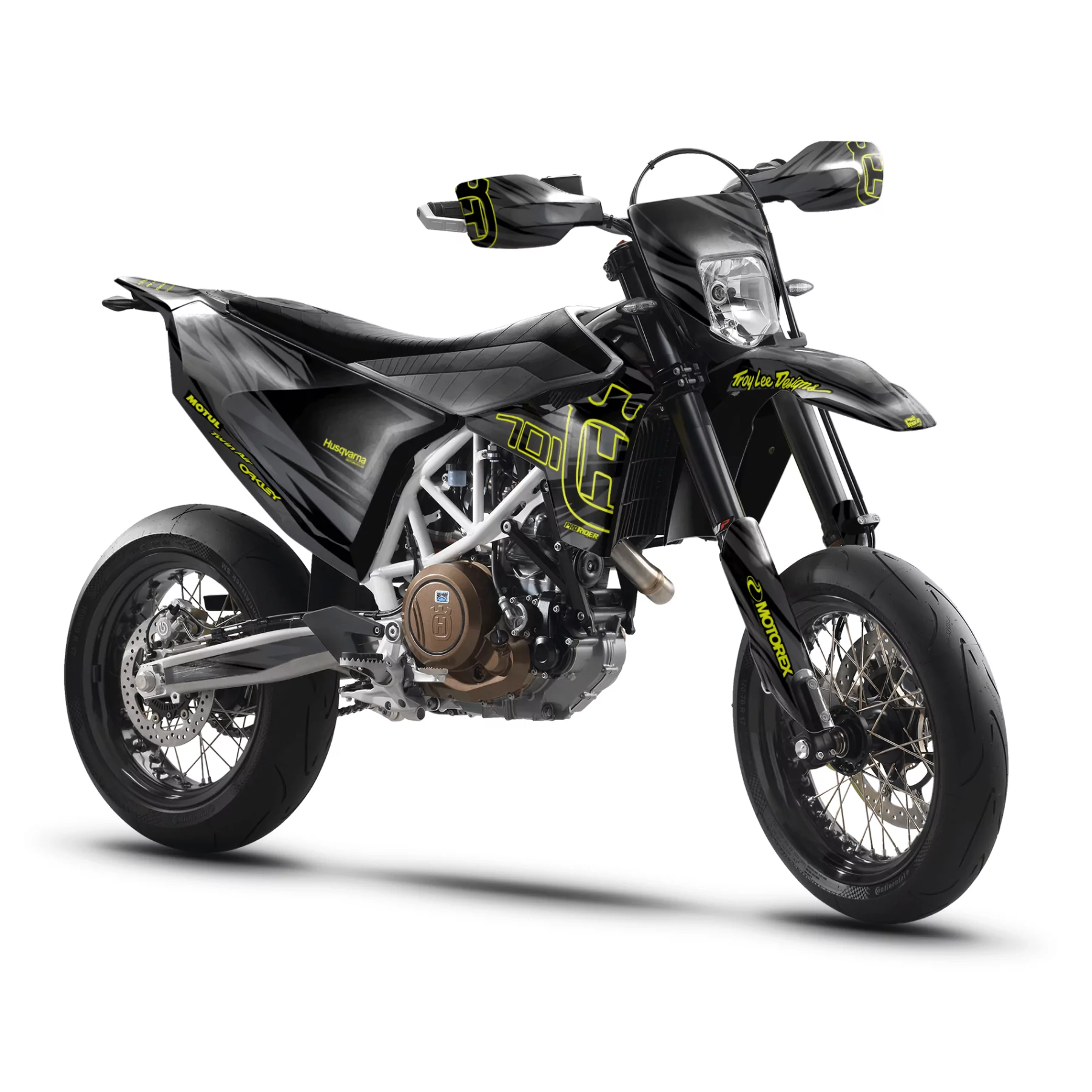 Motorrad Dekor DEKOR 701 PERSO HUSQVARNA | GREY PLATINUM RUSH