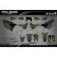 Motorrad Dekor DEKOR 701 PERSO HUSQVARNA | GREY PLATINUM RUSH