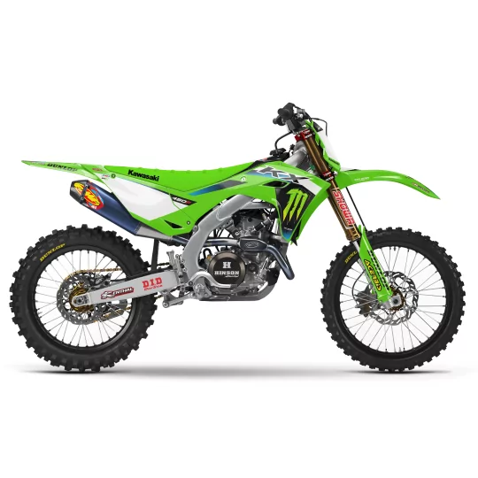 Motorstickerset Stickerset Motocross Kawasaki JASON ANDERSON REPLICA