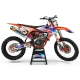 Kit déco moto KIT DECO MOTOCROSS LUCAS OIL orange (ref:prda23c)