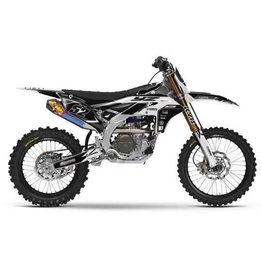 Kit adesivos moto Kit adesivos Motocross YAMAHA | White ThunderStrike