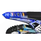 Kit adesivos moto KIT ADESIVOS MOTOCROSS PERSO LUCAS OIL azul (ref:prda23e)