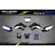Motorstickerset STICKERSET Motocross en Supermot YAMAHA CRASTY