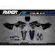 Grafiche moto grafiche PERSO Motocross YAMAHA | Black Venom