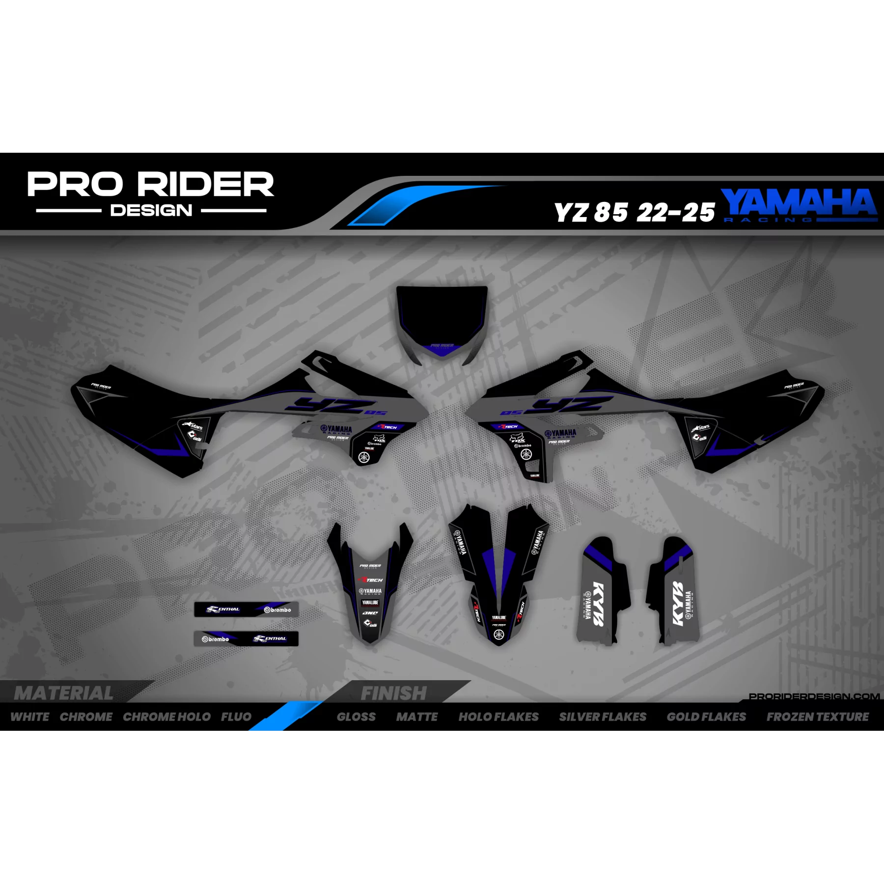 Grafiche moto Grafiche PERSO Motocross YAMAHA 