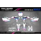 Kit adhesivos moto Motocross YAMAHA PERSO WHITE MATADOR