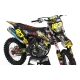 Kit adesivos moto KIT ADESIVOS MOTOCROSS PERSO ROCKSTAR ENERGY vermelho (ref:prda16a)