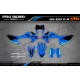 Kit adesivos moto Kit adesivos Motocross KTM SX SXF EXC - BLUE VECTOR