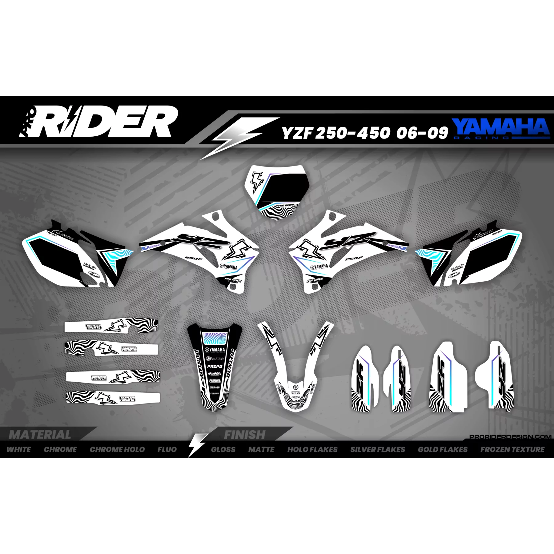 Grafiche moto Grafiche Motocross YAMAHA Shockwave