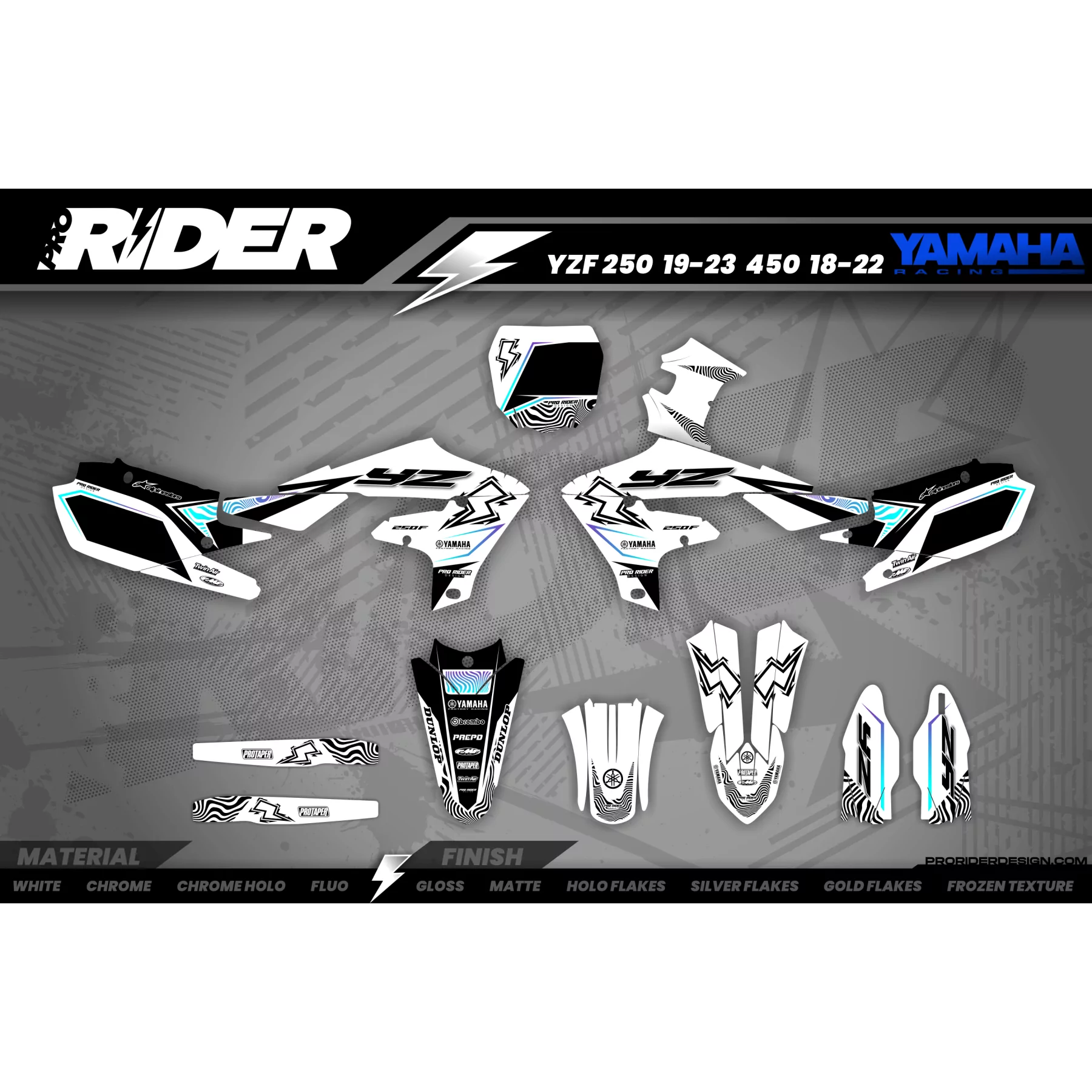 Grafiche moto Grafiche Motocross YAMAHA Shockwave