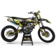 Kit adesivos moto KIT ADESIVOS MOTOCROSS ROCKSTAR ENERGY amarelo (ref:prda16d)