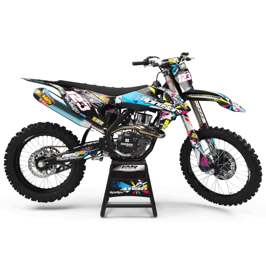 KIT ADESIVOS moto KIT ADESIVOS MOTOCROSS PERSO ALPINESTARS MULTI (ref:prda4a)