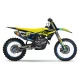 Stickerset moto Stickerset motocross husqvarna blue Strike