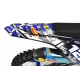 DEKOR Motorrad Dekor MOTOCROSS perso ALPINESTARS blau (ref:prda4d)