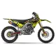 Kit adesivos moto Kit adesivos Motocross Kawasaki OFF WHITE NEON