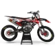 Kit adesivos moto KIT ADESIVOS MOTOCROSS honda FACTORY ENERGY vermelho (ref:prda33a)