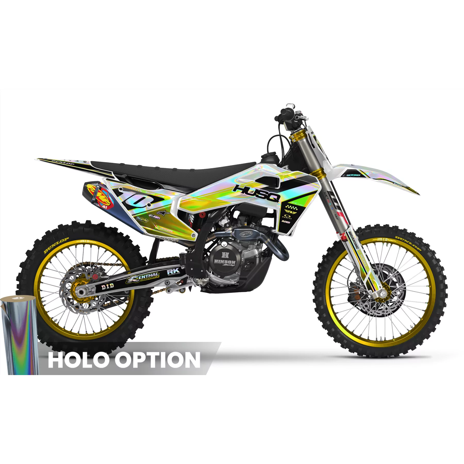 grafiche moto grafiche motocross husqvarna Yellow Strike