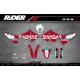 Kit adesivos moto Kit adesivos GASGAS MOTOREX RED