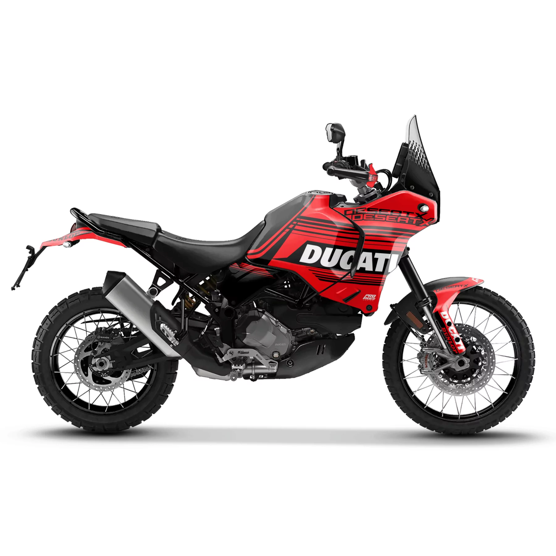 Kit adesivos moto Kit adesivos MOTO DUCATI DESERT X FLOW