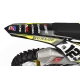 Kit adesivos moto KIT ADESIVOS MOTOCROSS honda FACTORY ENERGY amarelo (ref:prda33a4)