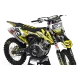 Kit adesivos moto KIT ADESIVOS MOTOCROSS honda FACTORY ENERGY amarelo (ref:prda33a4)