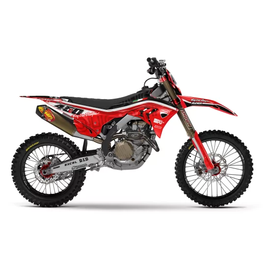 Stickerset moto STICKERSET MOTOCROSS DUCATI MX TEST