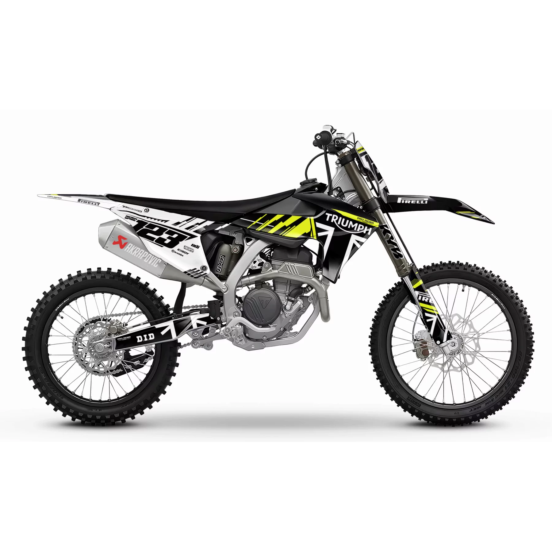Grafiche moto Grafiche MOTOCROSS TRIUMPH STOCK REPLICA