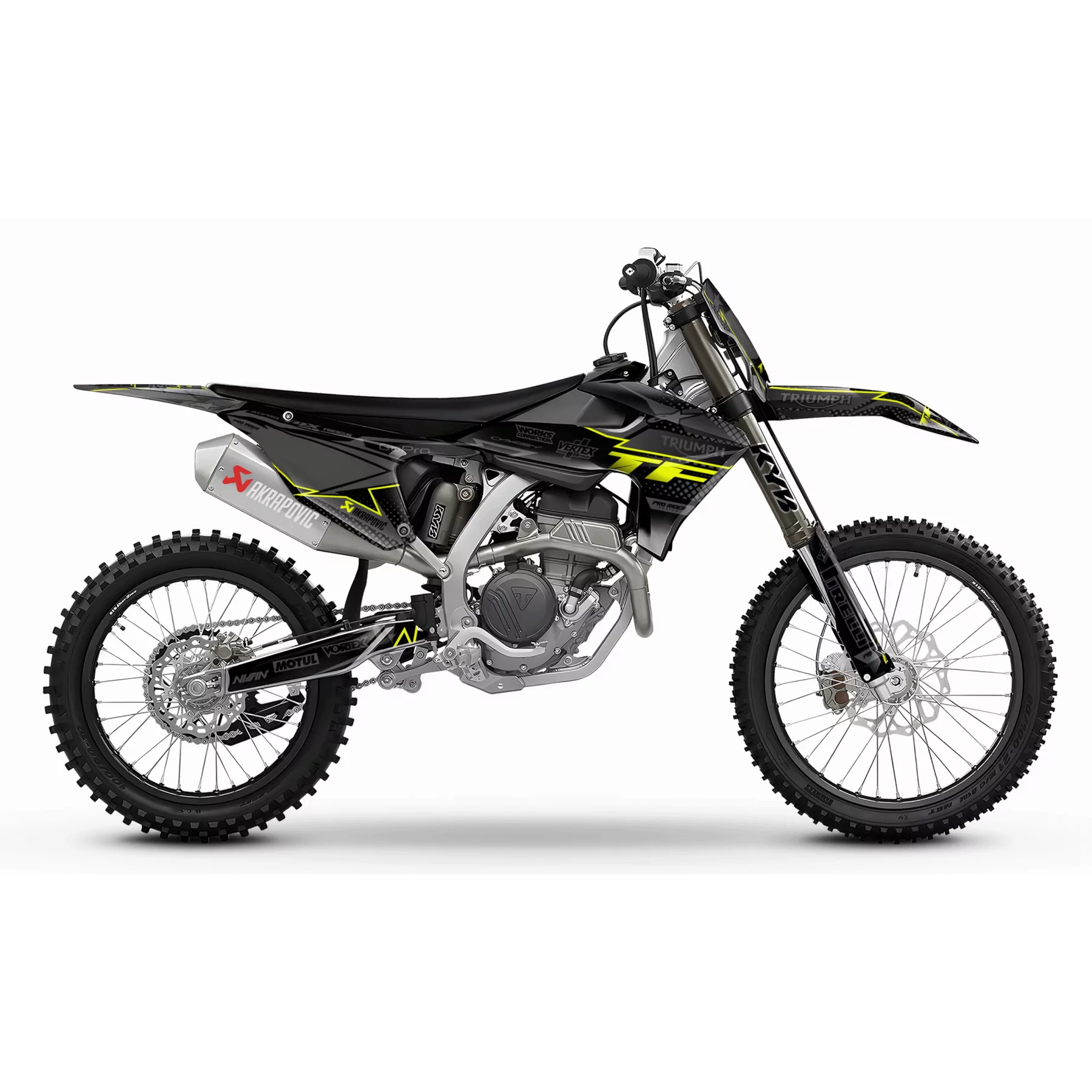 grafiche moto GRAFICHE MOTOCROSS TRIUMPH ALPINESTARS