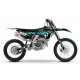 Kit adhesivos moto KIT ADHESIVOS MOTOCROSS TRIUMPH STOCK TEAL