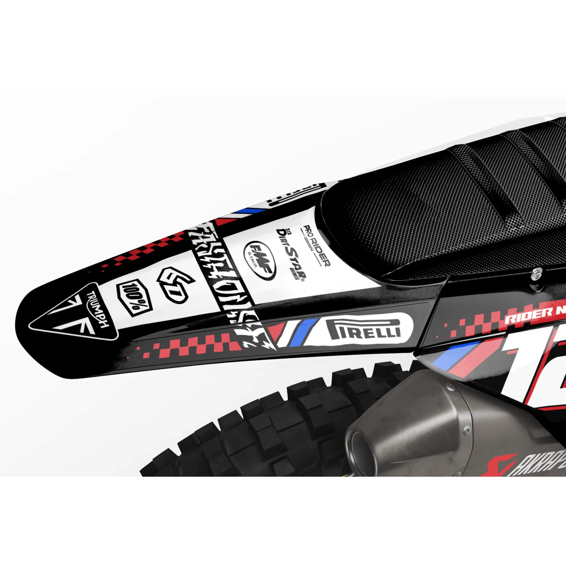 Dekor Motorrad DEKOR MOTOCROSS TRIUMPH FASTHOUSE PATRIOT