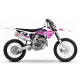 Kit adesivos moto KIT ADESIVOS MOTOCROSS TRIUMPH RETRO PINK