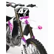 Kit adhesivos moto KIT ADHESIVOS MOTOCROSS TRIUMPH RETRO PINK