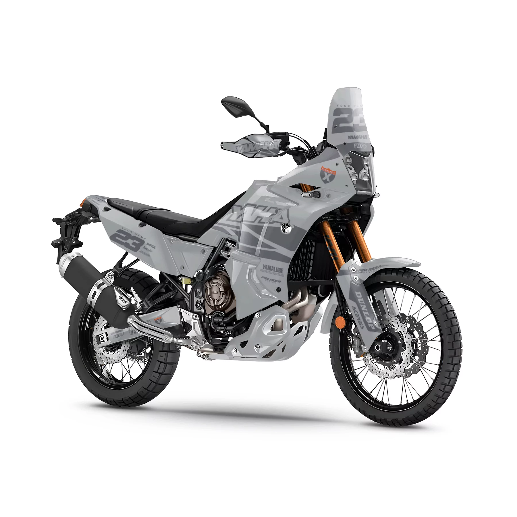 Kit adesivos moto Kit adesivos yamaha 700 ténéré | Speed Blocks - GREY